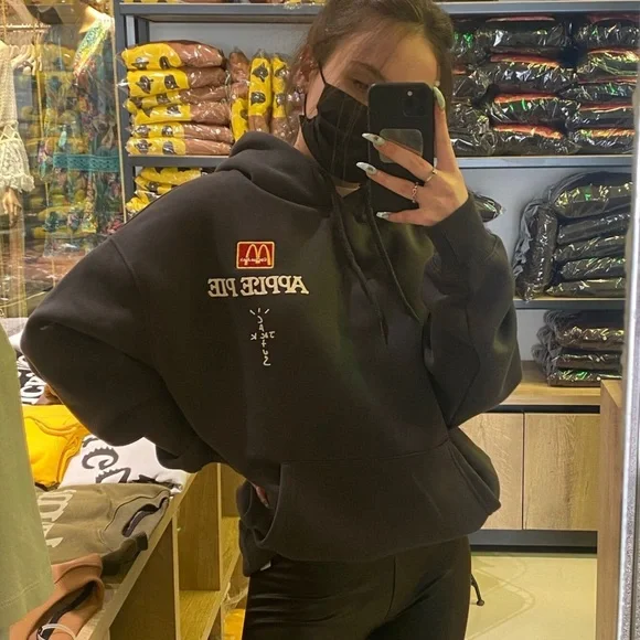travis scott x mcdonalds collab hoodie